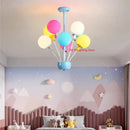 Ceiling Light LED Colourful Balloon Kawaii Cartoon Lamp for Boy Girl Room Decor by Ljojo