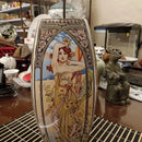 Ljojo™ Luxury Klimt Kiss Ceramic Vase: Creative European Design for Wedding Decor