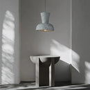 Japanese Resin LED Pendant Light Wabi-sabi Cylindrical Chandelier for Home Decoration by Ljojo