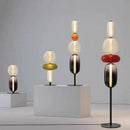 Denmark Colored Glass Desk Lamp for Living Room by Ljojo