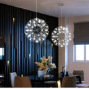 Modern Design Spark Ball LED Pendant Light Full Sky Star Art Chandelier by Ljojo