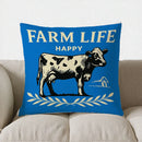 Cozy Country Decor Pillow Cover by Ljojo: Perfect for Sofa, Bedroom & Car