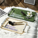 Ljojo Light Luxury Water Cup Tray for Home Storage and Organization