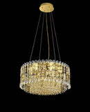 Ljojo Modern Luster Crystal Chandelier Pendant Light for Living Dining Room Home Decor