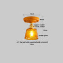 Ljojo LED Ceiling Lights: Modern Nordic Style Aluminum Glass Lamp for Indoor Living Room