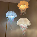 Modern White Jellyfish Pendant Light for Kitchen Dining Art Decor | Ljojo