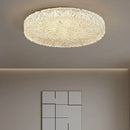 Ljojo Modern Minimalist Golden Resin Ceiling Lamp for Bedroom and Living Room Decor