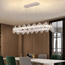 Ljojo Modern Crystal LED Chandelier Pendant Lighting for Dining Living Room Home Decor