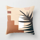 Ljojo Mid Century Geometry Abstract Pillow Case for Home Sofa Decor