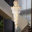 Ljojo Luxury Crystal Chandelier for Living Room, Stair, Loft, Villa Duplex