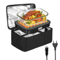 Ljojo Mini Oven Heater: 80W Quick Heating Electric Lunch Box Warmer Plate