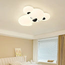 Ljojo LED Children's Room Ceiling Light: Cute Cartoon Bear Koala Baby Room Art Decoration
