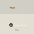 Ljojo Marble Chandelier: Italian Designer Dining Table Hanging Lamp for Modern Minimalist Bar Lighting