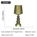 Ljojo Italian Hollow Goblet Acrylic Floor Lamp LED Decor Table for Living Room