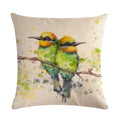 Animal Print Linen Pillowcase by Ljojo - Home Decor Cushion Cover