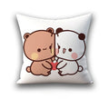 Ljojo 45x45 Cushion Cover, Cute Square Pillowcase, Birthday Wedding Gift
