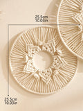 Ljojo™ Macrame Round Wall Hanging Decor - Boho Aesthetic Room Ornament & Gift
