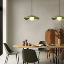 LED Cream Lotus Leaf Chandelier for Stylish Dining Room Decor by Ljojo