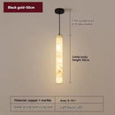 Dropshipping Marble Pendant Light LED Strip for Bedroom Decor by Ljojo