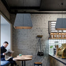 Nordic Felt Led Pendant Lights Chandeliers by Ljojo for Living Dining Room and Bedroom Decor