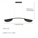 Italian Designer LED Pendant Lamp Elegant Art Chandelier Living Room Bedroom Lighting Ljojo