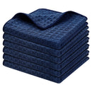 Ljojo Microfiber Dishcloth Set of 6 for Home Cleaning and Polishing