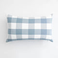 Ljojo Light Blue Plaid Pillow Cover 30x50cm/45x45cm - Home Decor Sofa Cushion