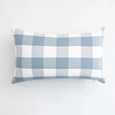 Ljojo Light Blue Plaid Pillow Cover 30x50cm/45x45cm - Home Decor Sofa Cushion