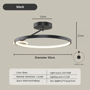2023 LED Ceiling Lamp: Intelligent Remote Control Circular Design by Ljojo - Bedroom, Aisle, Indoor Lighting