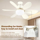 LED Fan Light for Living Room 3-speed Adjustable 42/52CM - Ljojo