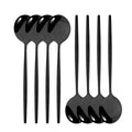 Ljojo Melon Spoon Set Stainless Steel Cutlery Dinnerware Kitchen Accessories