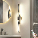 Ljojo LED Wall Lamp: 5400mA Background Decor Light for Home Living Room & Bedroom