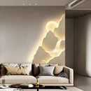 LED Mountain Wall Light with Sunset Effect - Modern Landscape Mural Lamp by Ljojo