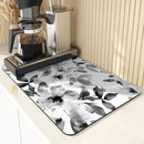 Ink Flower Absorbent Drying Mat Set by Ljojo — Tableware Protection & Decor