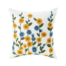 Embroidered Bohemian Pillow Cover by Ljojo - 45x45 Decorative Cushion Case