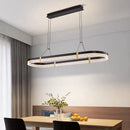 Ljojo Minimalist Led Pendant Light: Nordic Designer Chandelier for Dining Room Living Room