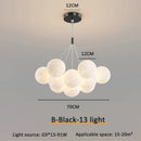 Children's Bedroom Chandelier Modern Resin 3D Printed Dining Room Lights by Ljojo