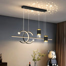 LED Pendant Chandelier by Ljojo: Modern Dining Room Hanging Light