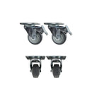 Ljojo™ 2 In 1 Flight Case with Wheels for 2 LED Wash 19x15W Moving Head Light