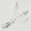 Ljojo 4L Plastic Beverage Dispenser with Faucet for Refrigerator