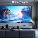 Ljojo™ 4K 720P Projector 8000 Lumens WiFi BT5.4 Android 14 - Home Theater Video