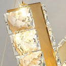 Ljojo Luxury Crystal Chandelier Pendant Light for Living and Dining Room