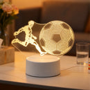 3D Football Night Light - Desktop Decor, Sports Enthusiast Gift - Ljojo