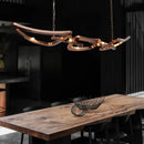 American Art Pendant Lamp Light For Dining Room Living Room Bar Kitchen | Creative Hanging Chain Lamps Chandelier by Ljojo
