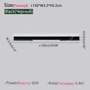 Ljojo Long Strip LED Ceiling Lamp for Modern Minimalist Living Room Lighting