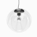 Modern Led Pendant Light Smoke Glass Chandelier Nordic Home Decor Ljojo