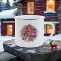 Ljojo Love Enamel Mug Set - Romantic Couples Coffee Cups
