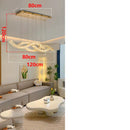 Ljojo Luxury Crystal Pendant Chandelier, Modern Dining Room Living Room Ceiling Light