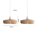 Nordic Style LED Pendant Light Fixture for Dining Room by Ljojo - Modern Minimalist Hanging Chandelier