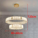 Ljojo LED Staircase Chandeliers Modern Home Decor Pendant Light Lamps